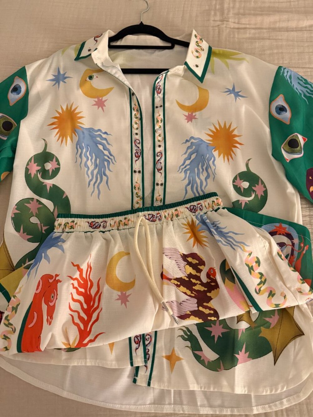 Celestial Resort Wear Matching Set